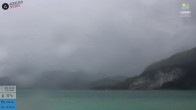 Archiv Foto Webcam Wolfgangsee - Lindenstrand 13:00