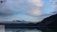 Archiv Foto Webcam Wolfgangsee - Lindenstrand 05:00