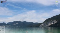 Archiv Foto Webcam Wolfgangsee - Lindenstrand 09:00