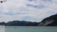 Archiv Foto Webcam Wolfgangsee - Lindenstrand 13:00