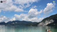 Archiv Foto Webcam Wolfgangsee - Lindenstrand 11:00