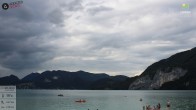Archiv Foto Webcam Wolfgangsee - Lindenstrand 15:00
