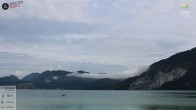 Archiv Foto Webcam Wolfgangsee - Lindenstrand 07:00