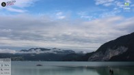 Archiv Foto Webcam Wolfgangsee - Lindenstrand 07:00