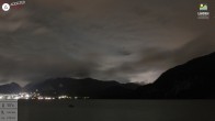 Archiv Foto Webcam Wolfgangsee - Lindenstrand 23:00