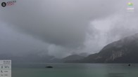 Archiv Foto Webcam Wolfgangsee - Lindenstrand 07:00