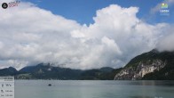Archiv Foto Webcam Wolfgangsee - Lindenstrand 11:00