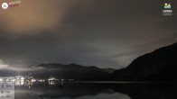 Archiv Foto Webcam Wolfgangsee - Lindenstrand 23:00