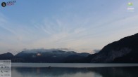 Archiv Foto Webcam Wolfgangsee - Lindenstrand 06:00