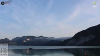 Archiv Foto Webcam Wolfgangsee - Lindenstrand 06:00