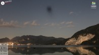 Archiv Foto Webcam Wolfgangsee - Lindenstrand 23:00