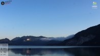 Archiv Foto Webcam Wolfgangsee - Lindenstrand 05:00