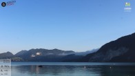 Archiv Foto Webcam Wolfgangsee - Lindenstrand 06:00
