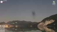 Archiv Foto Webcam Wolfgangsee - Lindenstrand 23:00