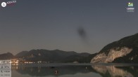 Archiv Foto Webcam Wolfgangsee - Lindenstrand 01:00