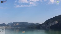 Archiv Foto Webcam Wolfgangsee - Lindenstrand 07:00