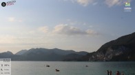 Archiv Foto Webcam Wolfgangsee - Lindenstrand 17:00