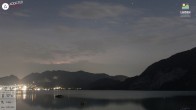 Archiv Foto Webcam Wolfgangsee - Lindenstrand 23:00