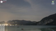 Archiv Foto Webcam Wolfgangsee - Lindenstrand 03:00