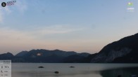 Archiv Foto Webcam Wolfgangsee - Lindenstrand 05:00