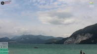 Archiv Foto Webcam Wolfgangsee - Lindenstrand 13:00