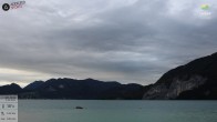 Archiv Foto Webcam Wolfgangsee - Lindenstrand 15:00