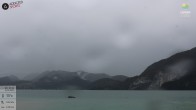 Archiv Foto Webcam Wolfgangsee - Lindenstrand 09:00