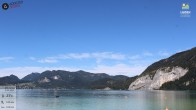 Archiv Foto Webcam Wolfgangsee - Lindenstrand 11:00