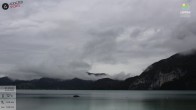 Archiv Foto Webcam Wolfgangsee - Lindenstrand 08:00
