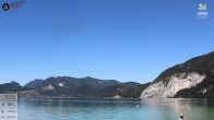 Archiv Foto Webcam Wolfgangsee - Lindenstrand 11:00