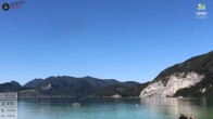 Archiv Foto Webcam Wolfgangsee - Lindenstrand 13:00