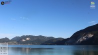 Archiv Foto Webcam Wolfgangsee - Lindenstrand 07:00