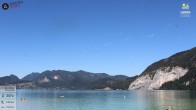 Archiv Foto Webcam Wolfgangsee - Lindenstrand 11:00