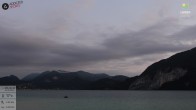 Archiv Foto Webcam Wolfgangsee - Lindenstrand 05:00