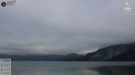 Archiv Foto Webcam Wolfgangsee - Lindenstrand 08:00