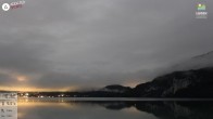 Archiv Foto Webcam Wolfgangsee - Lindenstrand 23:00