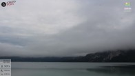 Archiv Foto Webcam Wolfgangsee - Lindenstrand 08:00
