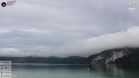 Archiv Foto Webcam Wolfgangsee - Lindenstrand 09:00