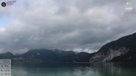 Archiv Foto Webcam Wolfgangsee - Lindenstrand 09:00