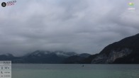 Archiv Foto Webcam Wolfgangsee - Lindenstrand 07:00