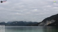 Archiv Foto Webcam Wolfgangsee - Lindenstrand 09:00