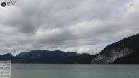 Archiv Foto Webcam Wolfgangsee - Lindenstrand 13:00