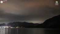 Archiv Foto Webcam Wolfgangsee - Lindenstrand 19:00