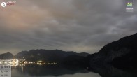 Archiv Foto Webcam Wolfgangsee - Lindenstrand 23:00