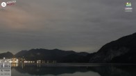 Archiv Foto Webcam Wolfgangsee - Lindenstrand 03:00
