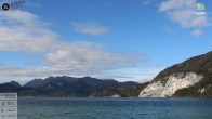 Archiv Foto Webcam Wolfgangsee - Lindenstrand 13:00