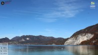 Archiv Foto Webcam Wolfgangsee - Lindenstrand 09:00