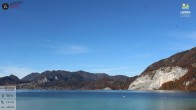 Archiv Foto Webcam Wolfgangsee - Lindenstrand 11:00