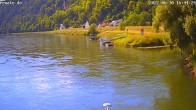 Archived image Webcam Kelheim Danube – View Motor Ship Renate 10:00
