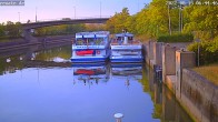 Archived image Webcam Kelheim Danube – View Motor Ship Renate 00:00